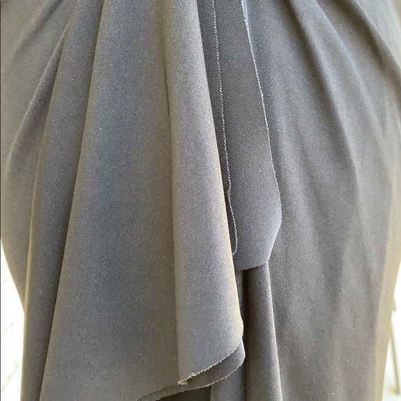 White House Black Market Black Ruching Sleeveless Lined Dress - Picture 9 of 11